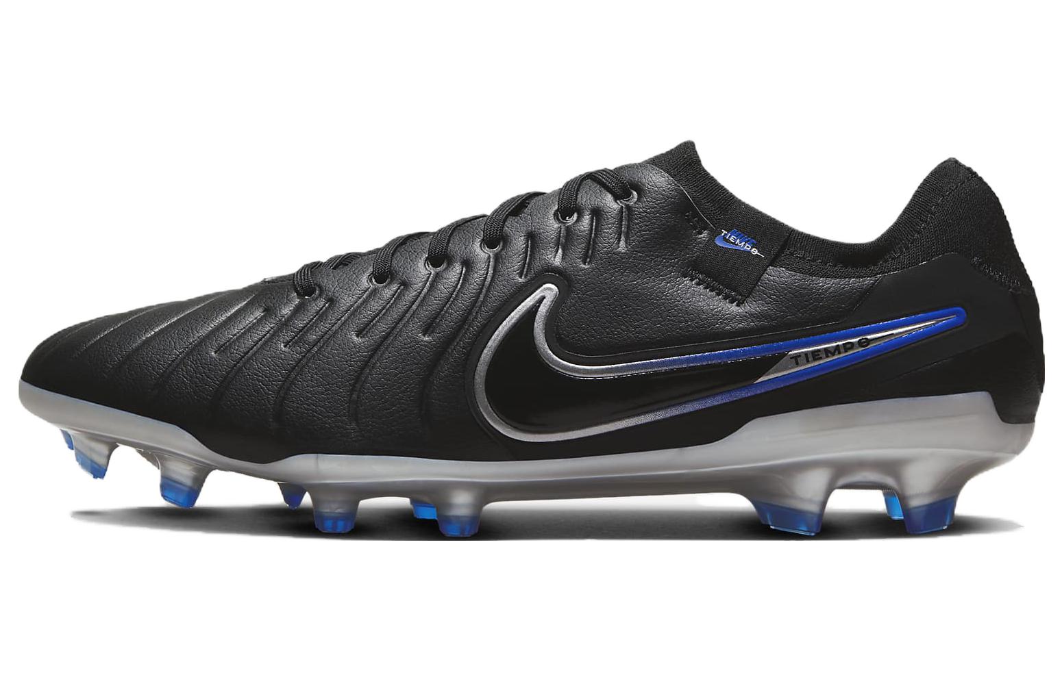 Nike Tiempo Legend 10 Pro Firm Ground Low Top Football Boot  Black  DV4333-040 40.5