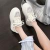 Mesh breathable little white shoes women's summer thin fashion sequins versatile casual sports thick-soled heightening board shoes