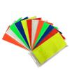 Bicycle Wheel Reflective Stickers Colorful Fluorescent Rim Decals Safety Strips Bike Tire Cycling Night Ride Decor Accessories