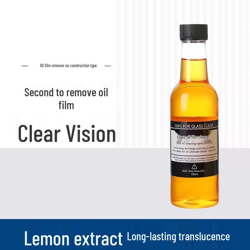 

Мощный очиститель масляной пленки и пятновыводитель для лобового стекла пена