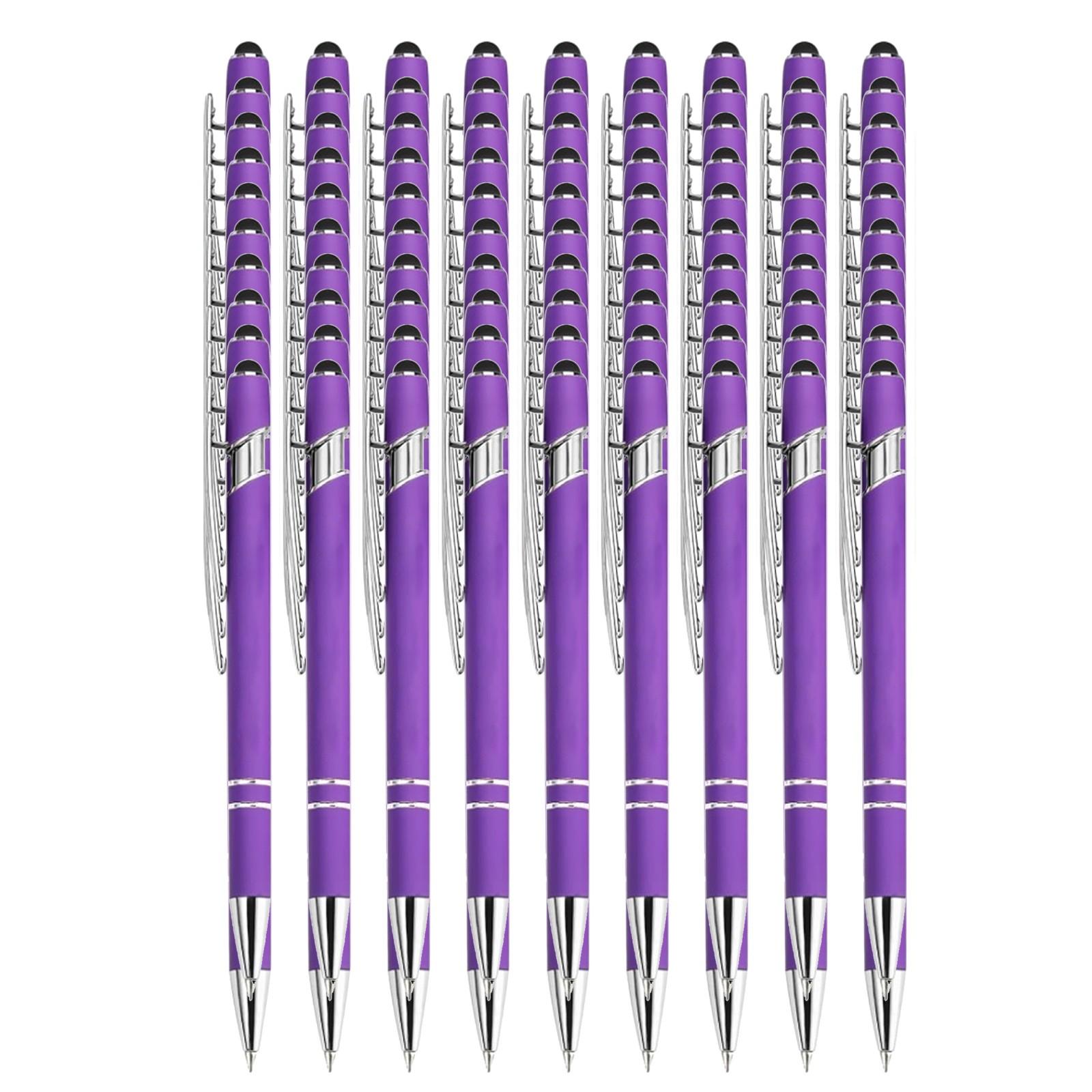 

100 шт персонализированная шариковая ручка с гравировкой персонализированный подарок на годовщину для мужчин и женщин 140 мл One Size фиолетовый