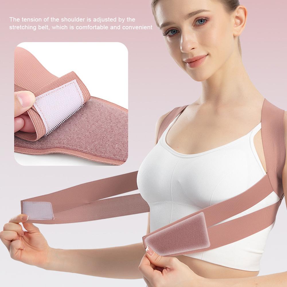 Women Back Posture Corrector Adjustable Upper Back Brace Shoulder Posture Brace Back Support for Indor Outdoor
