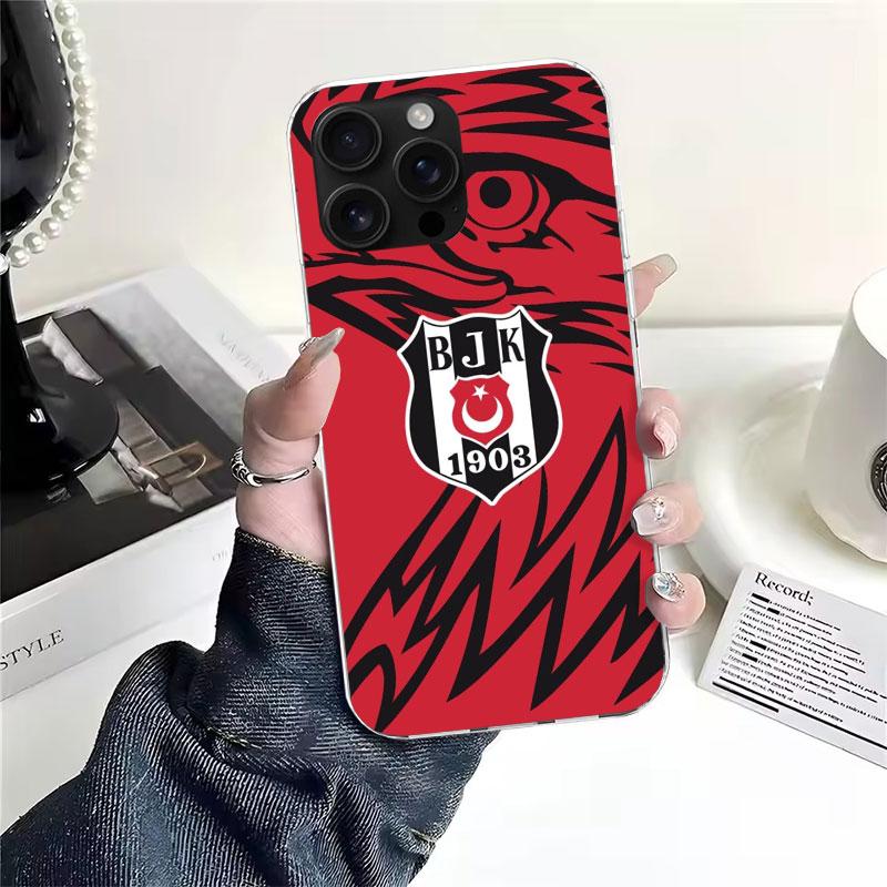 

B-Besiktas B-BJK Для iPhone 17 Air 16 15 14 Plus 13 Mini 12 11 Pro Max Чехол для телефона 16E 7 Печать 8 SE Fundas Чехол Мягкий Coque 16 15 iPhone 7(8)SE