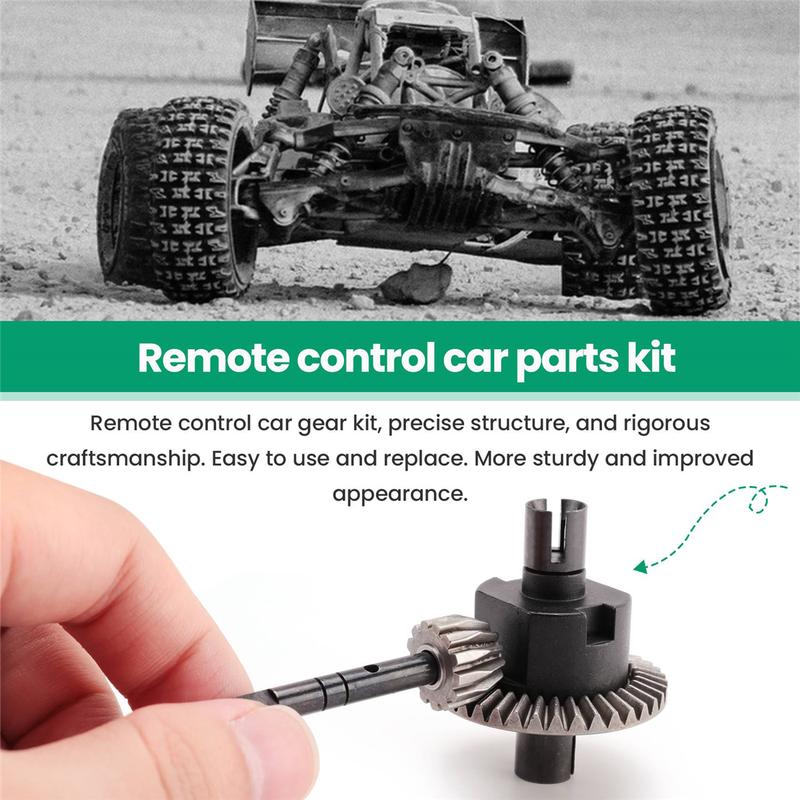 Front & Rear Differential and Gear Kit for HSP Redcat Volcano 94123 94107 94111 94118 94166 1/10 RC Car Upgrade Parts