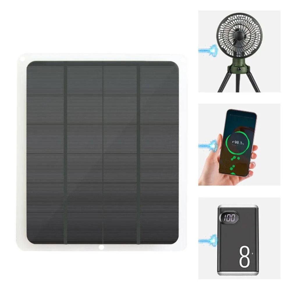 20W 12V Solar Panel Kit with USB Output Solar Cell Phone Charger  Outdoor Charging