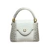 Luxurious Women's Genuine Leather Crocodile Pattern Tote Bag - 2025 New Fashion Crossbody Shoulder Bag