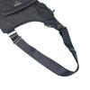 Prada Re-Nylon Triangular Logo Shoulder Bag Nylon Black Women BT0520 Used