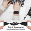 Nylon Strap for Apple Watch 10 9 8 7 Band 45mm 41mm 44mm 40mm 46mm 42mm Adjustable Elastic Solo Loop Bracelet iWatch Series 8 5 6 Se