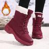Mid Calf Waterproof Snow Women Comfortable High Hiking