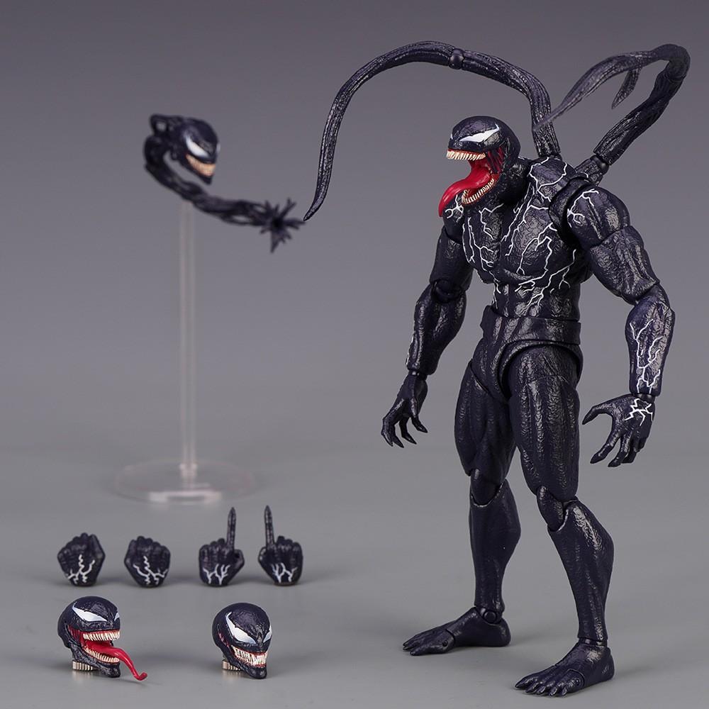 Hasbro Venom The Last Dance Venom Vs Spider-Man Venom 3 Action Figure SHF Toy Model Doll Collectible Kids for Toy Christmas Gift
