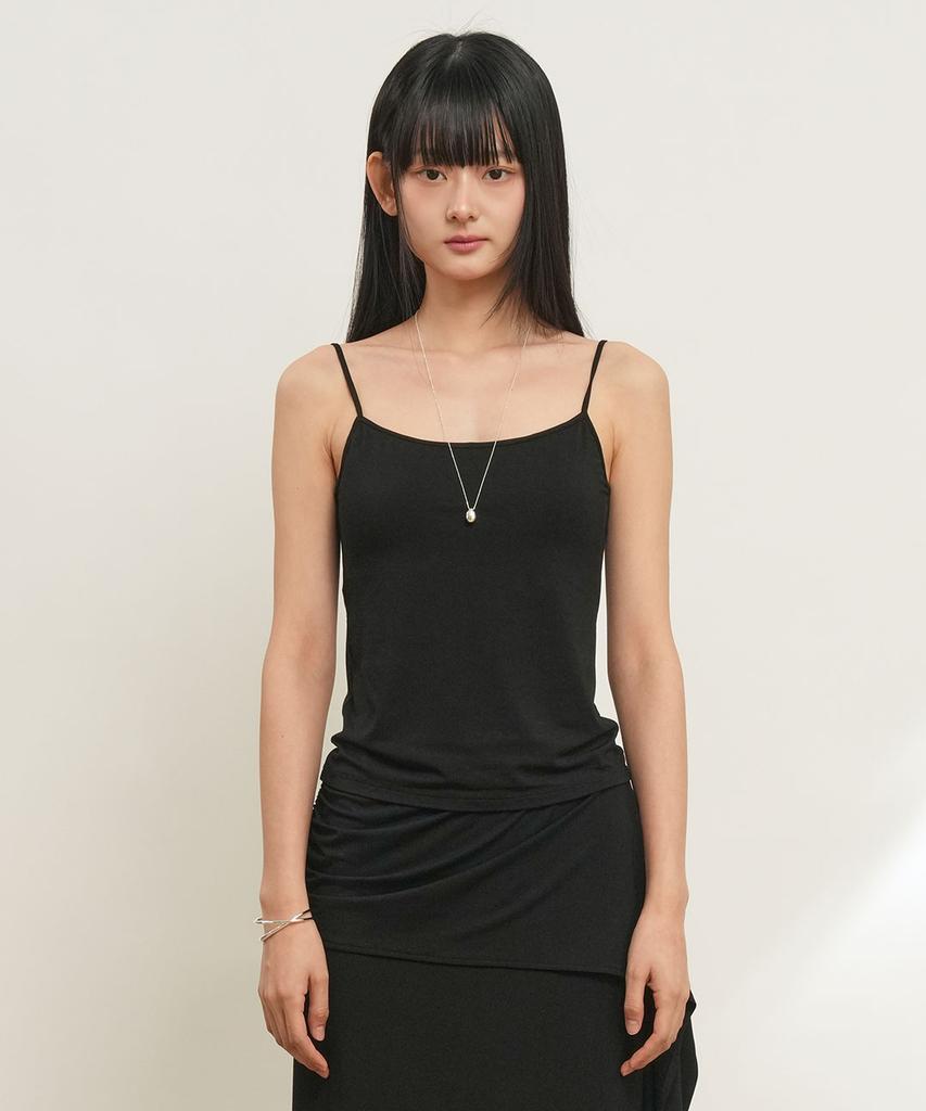 GENERALIDEA Backless Sleeveless With Built-In Cap [Black] / Gf2Lts529