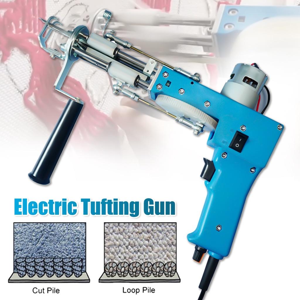 50W TD-01 TD-02 DIY Loop Pile/Cut Pile Electric Carpet Tufting Guns Carpet Weaving Flocking Machines Power Tool Hand Guns Cut Pile 220V