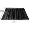Silikon Perforierte Backformen Sandwichform Baguette Brotbackform Lebensmittelmatte 5 Laibe Antihaft Backpapier