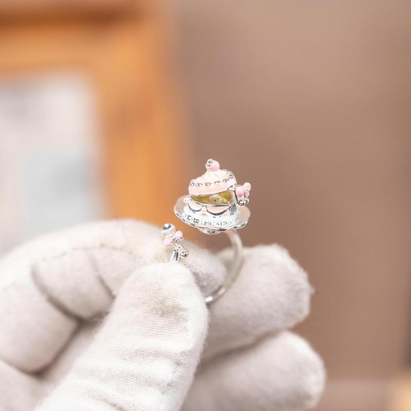 1Pcs Fashion Girls Gift Accessories Cute Sweet Opening Cup Shape Pendant Necklace For Women Gold Color Copper Alloy Jewelry