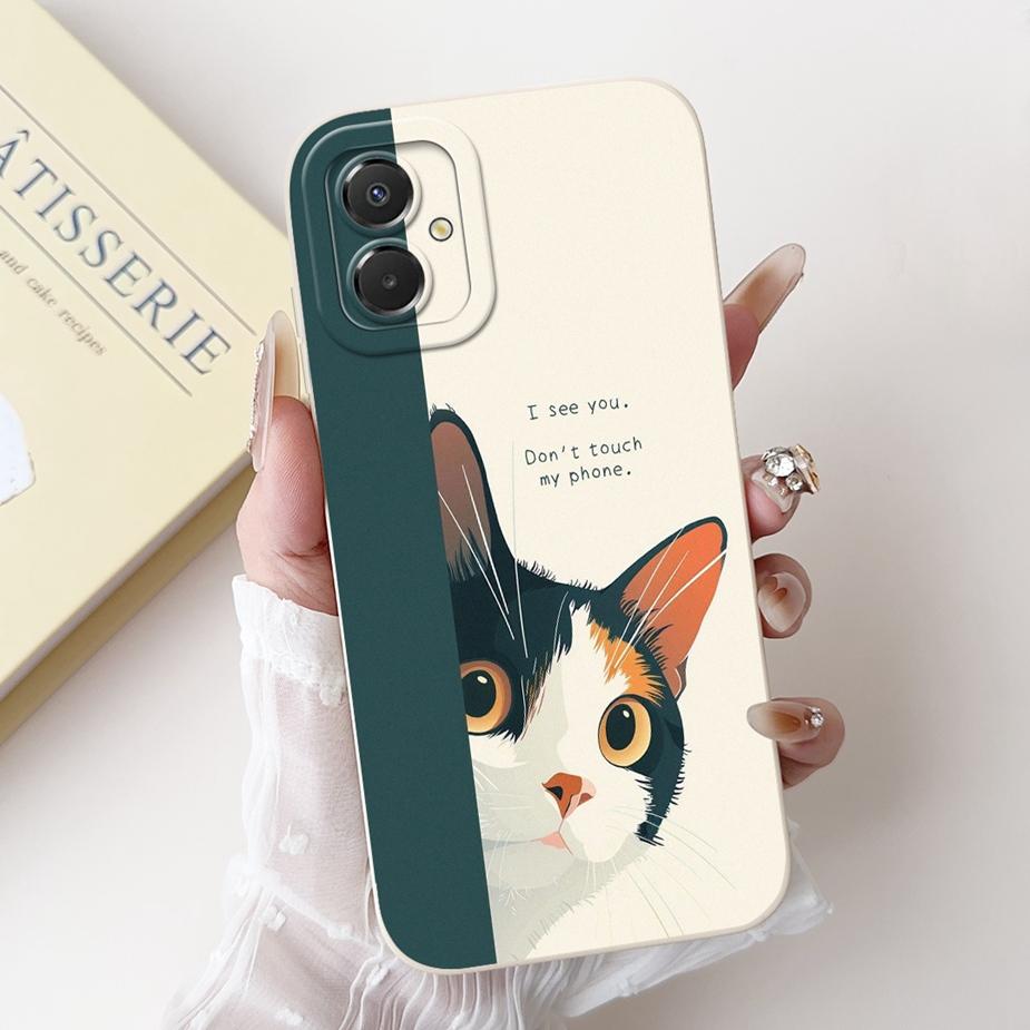 For Samsung Galaxy A07 4G Case SM-A175F Cute Cartoon Cover Shockproof Soft TPU Phone Case For Samsung A07 A 07 GalaxyA07 4G Bags
