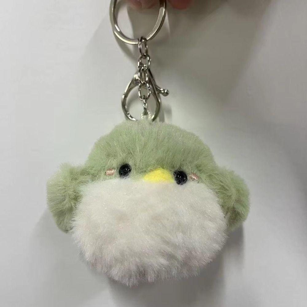 Key Ring Bird Plush Pendant JinYoung Jackson Bird Key Ring Cartoon GOT7 Plush Keychain Kids Toy