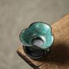 Retro Tea Leaf Filter Kiln Baked Tea Separator Tea Filter Ceramic Tea Strainers  Office