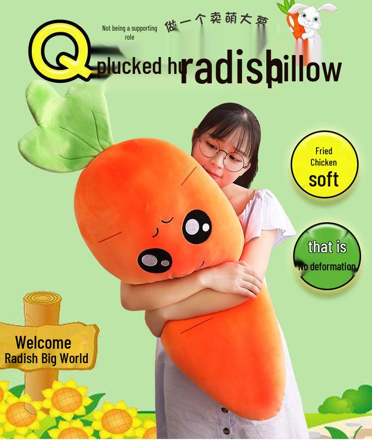 Creative Carrot Plush Pillow Doll