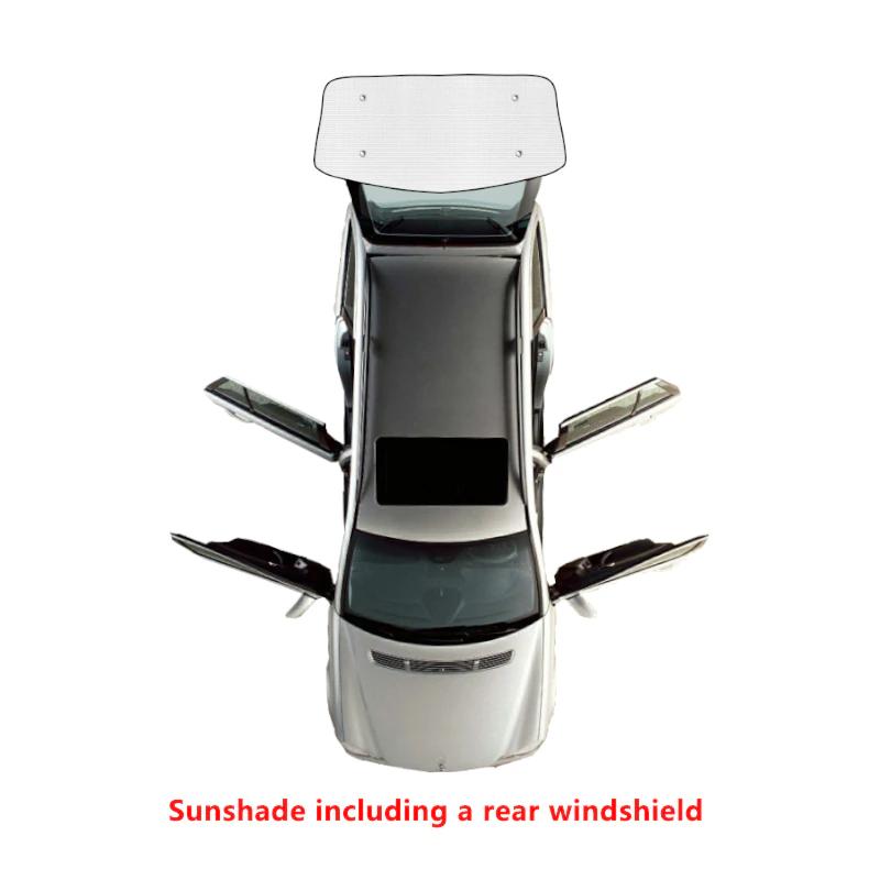 Full Coverage Sunshades for Land Rover Discovery Sport L550 2014~ Front Windshield Sun Visor Mats Window Curtain Accessories