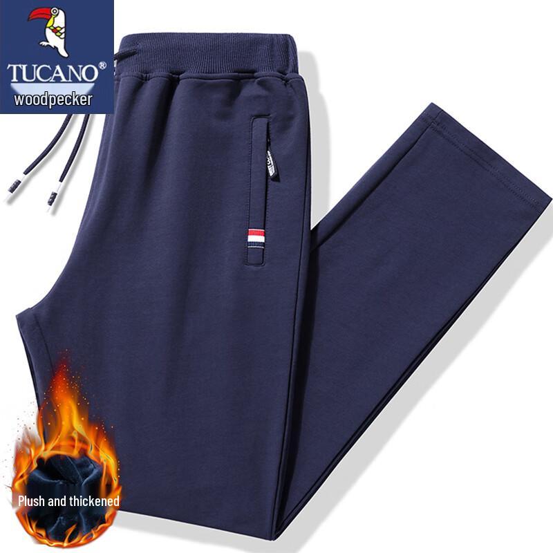 TUCANO Men's Autumn/Winter Outdoor Fleece Casual Pants