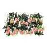 Decorative Privacy Barrier Artificial Plants Privacy Screen Wooden Trellis Multi-Purpose Use Versatile Installation Options