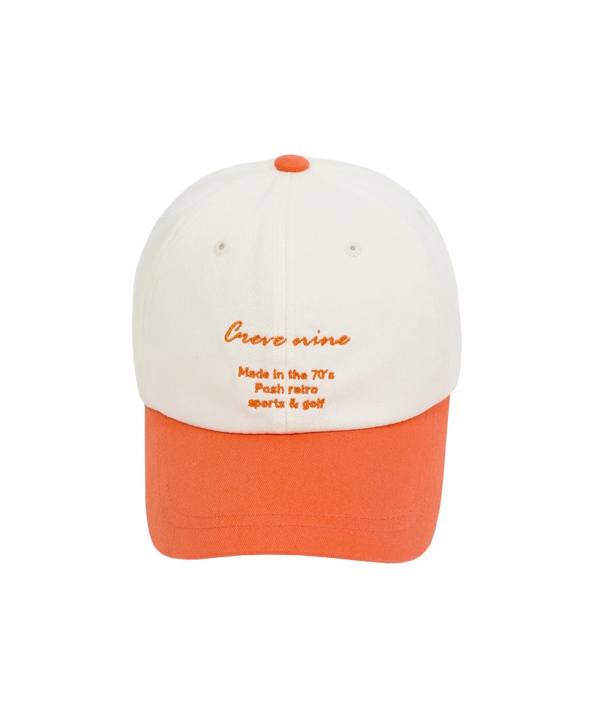 CREVE9 Retro Two-Tone Ball Cap Or