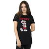Disney Womens/Ladies Mickey Mouse Hipster Cotton Boyfriend T-Shirt