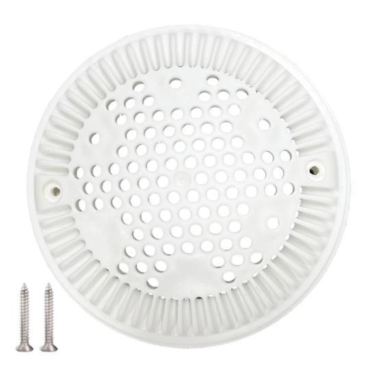 Pool Main Row Grille Easy Install SP1030 Round Pool Main Drain Cover Replacement Anti Vortex Swim Pool Security Cover for Efficient Filtration