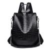 Women's Bag Anti-Theft Backpack Women's Autumn and Winter New Korean VersiPULeather Large Capacity School Bag Patter
