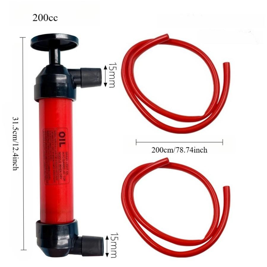 Multi-Vehicle Fluid Transfer Pump - Handy Siphon Tool for Cars, Trucks, Motorcycles: Oil, Diesel & Water