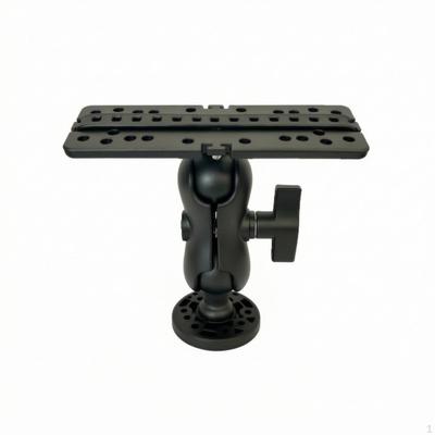 Fish Angling Electronics Mount 360° Fishfinder with Rotating Joint Adjustable for Outdoor