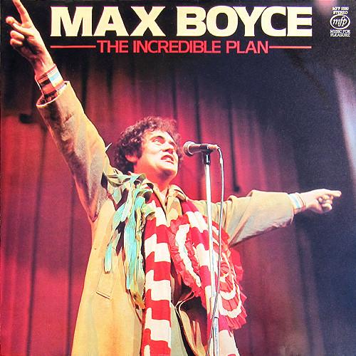 

LP Record MAX BOYCE - The Incredible Plan MFP5580 Music For Pleas 1976 UK Pop Used