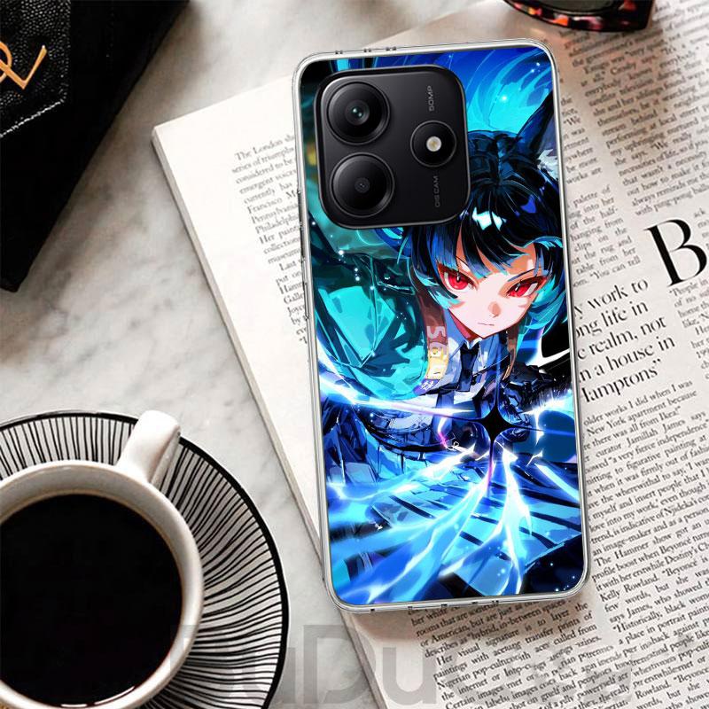 

Zenless Zone Zero Hoshimi Miyabi Cover For Xiaomi Redmi Note 14 13 12S 12 11 Pro Plus Phone Case 11S 10S 10 11E 11T + 9S 9 Print Redmi Note 13 4G