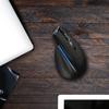 ZELOTES F-36A Charging Blu-ray 6-button Optical Mouse 3 Level DPI Black Mouse 2.4G Wireless Mouse