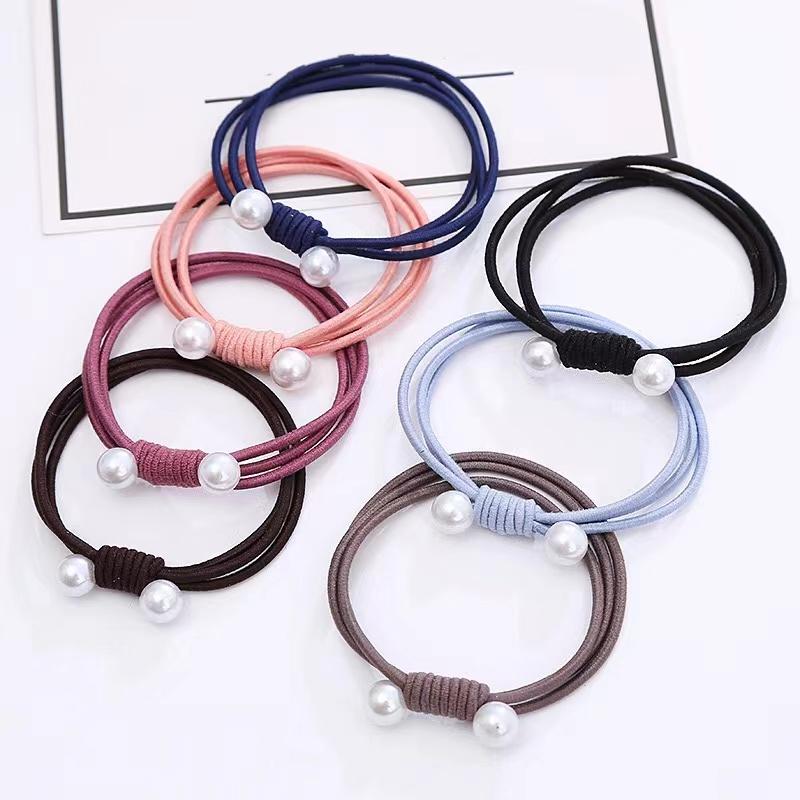 1PC Einfache Knoten Elastische Haarbänder für Mädchen Böhmischen Stirnband Scrunchy Koreanische Kinder Haar Zubehör