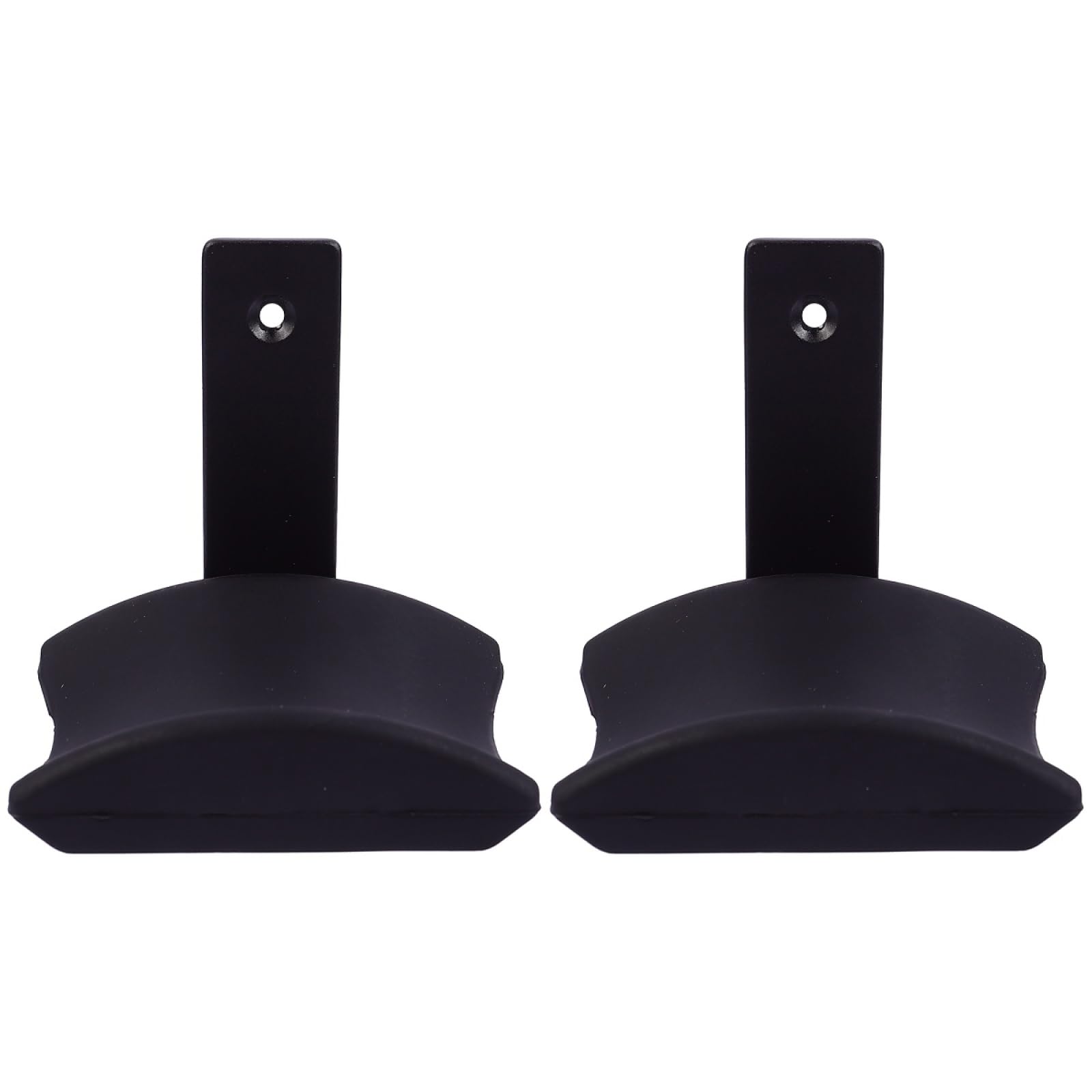 

FRCOLOR Headphone Hooks, Metal Headphone Stand, Wall-Mounted Headphone Holder, Stylish Space-Saving Storage Hook, Easy Assembly, Black, 2 Pieces