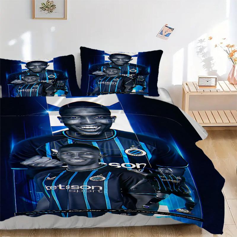 Brugge Fc Team Spirit Print 3Pcs Bedding Setduvet Cover With 2 Bedropillowcase Home Birthday Gift
