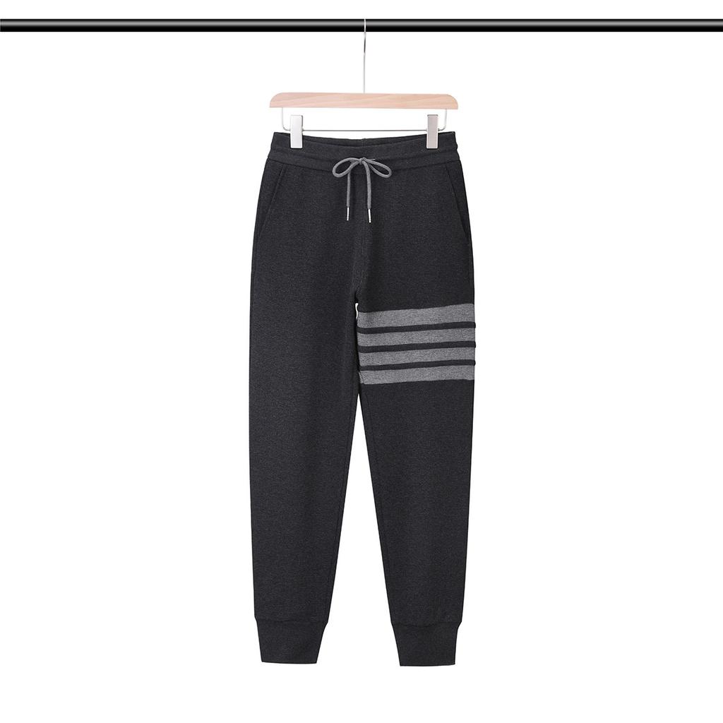 Men's Casual Pants Thin Autumn and Winter Casual Sweatpants Youth Trend Versatile Men's Cropped Pants Long Pants Trend
