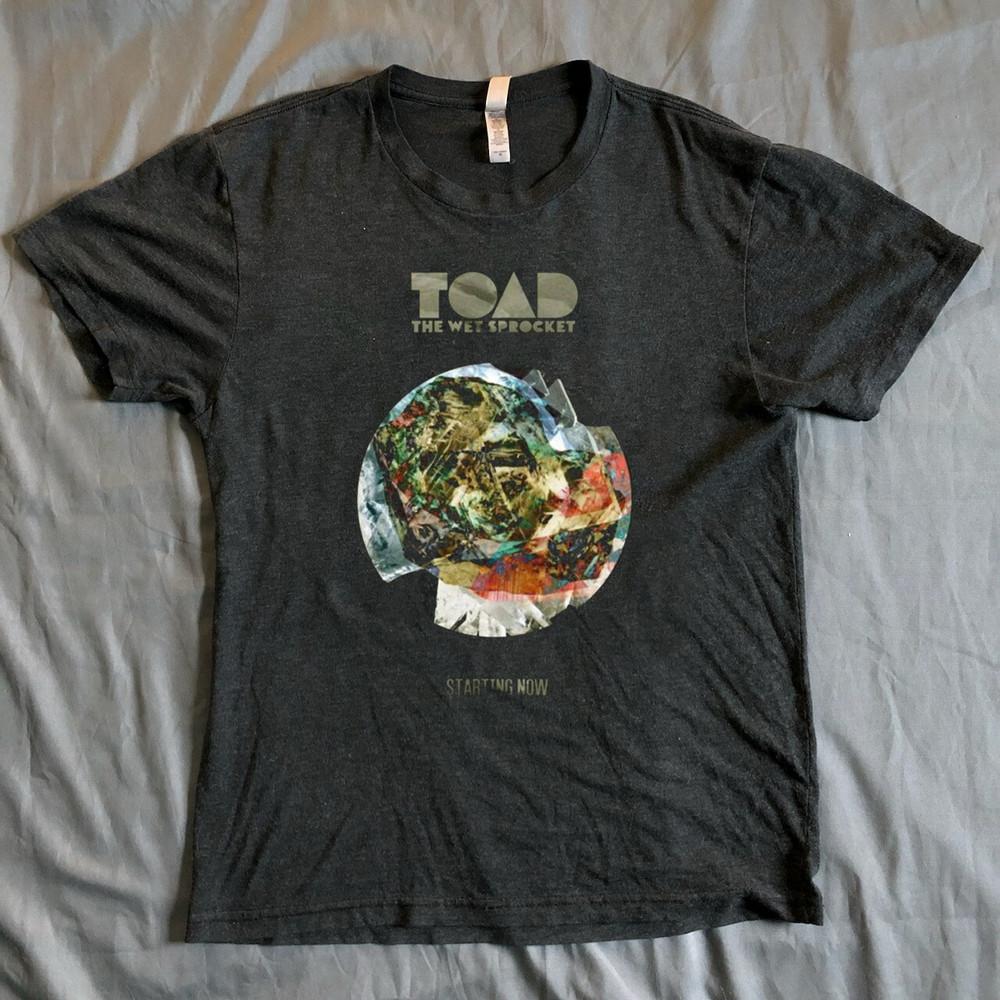 

Toad The Wet Sprocket Starting Now Dark Heather T Shirt Black All Size AL859 Unisex T-Shirt L