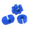 24pcs/set Mixed Color Silicone Wine Glass Marker Charm Drinking Glass Identification Cup Label Tag Signs Party Bar Home Supplies