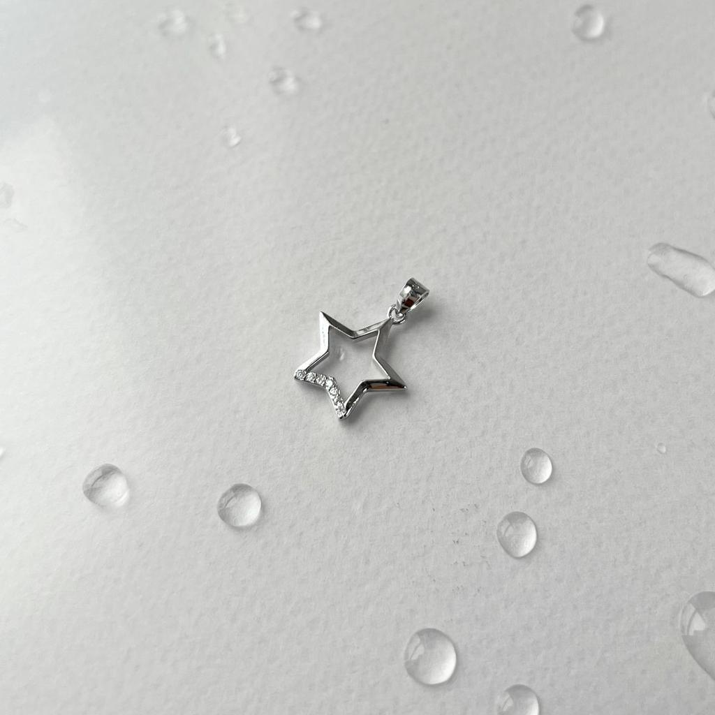 Silver Pendant with Cubic Zirkonia (2139034)