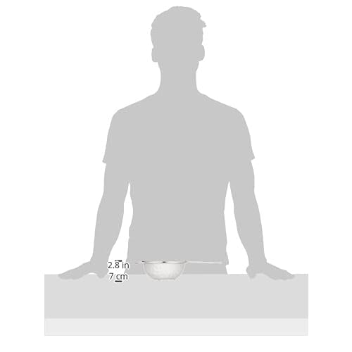 PEARL METAL Stainless Steel Strainer with Handle, 15cm, Made In Japan, HB-1631