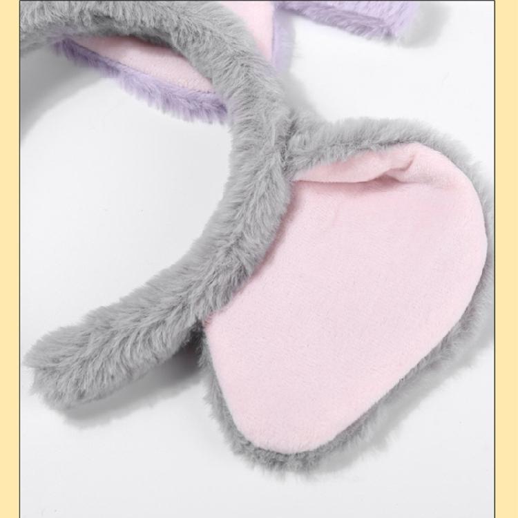 Soft Elephant Plush Headband for Children Fashion Hairpieces Ornament for Makeup Application and Skin Care Routines