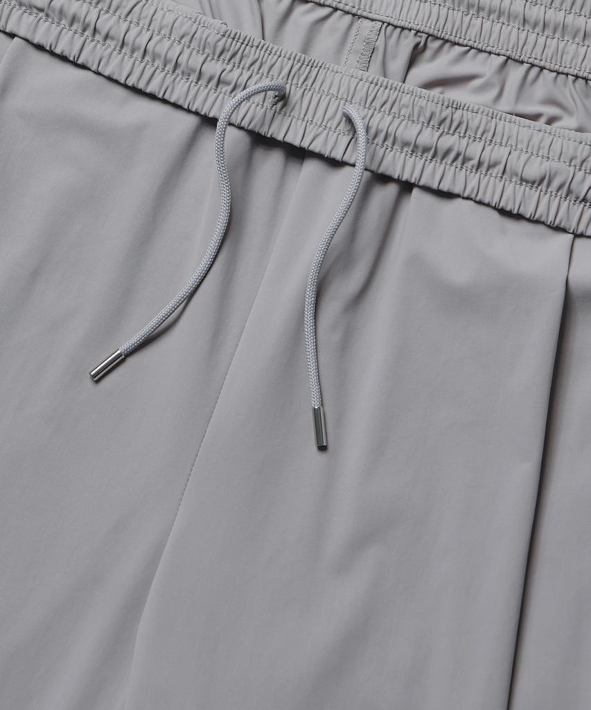 Musinsa Standard Cooling Deep Tuck Wide Elastic Waist Pants [Light Gray]