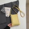 Women's Rivet Crossbody Phone Bag Shoulder Bag