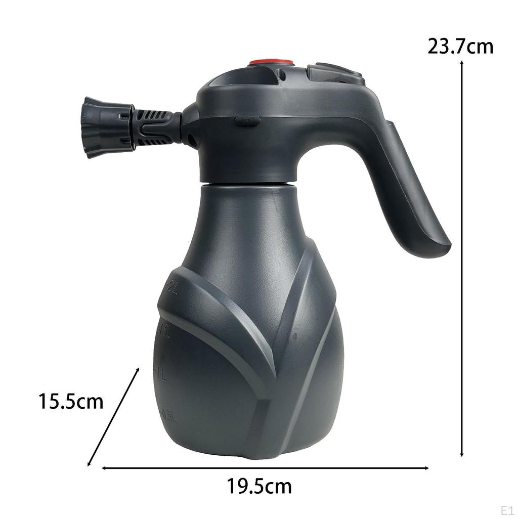 Electric Pressurized Foam Sprayer Cleaning Tool Household Car Washing Accessory for Detailing
