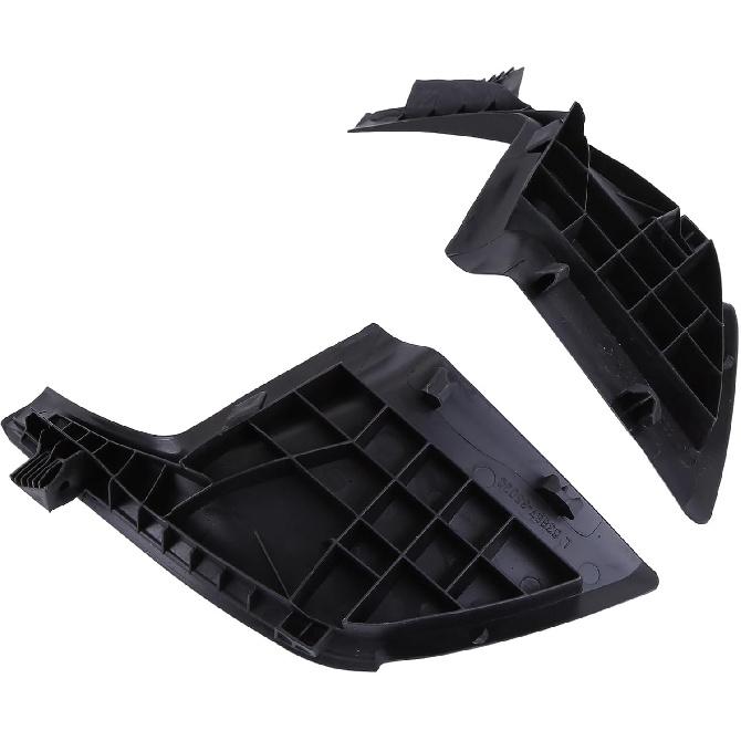 1 Paar Scheibenwischer-Kasten Seitenabdeckung Zierleiste Kompatibel für Toyota 4 Runner 2010-2023, 53867-35020 53866-35030 Kotflügel zum Wischerkasten Haubenseite Dichtung
