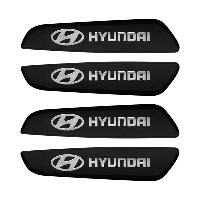 2Pcs 3D Metal Car Body Badge Stickers Trunk Emblem Decals Auto Accessories For Hyundai Tucson IX35 Rena GV70 Kona SONATA I30 I20 lk1