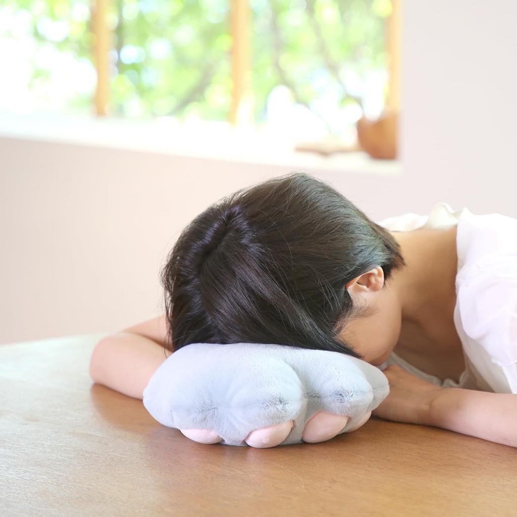 Cyprus Cat Paw Pillow, Nap Pillow, Cat Paw Shaped Pillow, Power Nap, Nap Pillow, Lunch Break Desk Pillow