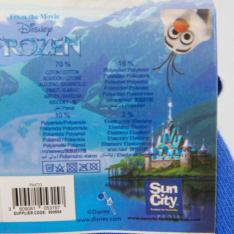 Pachet de 3 perechi de șosete din bumbac imprimat Frozen Child DISNEY